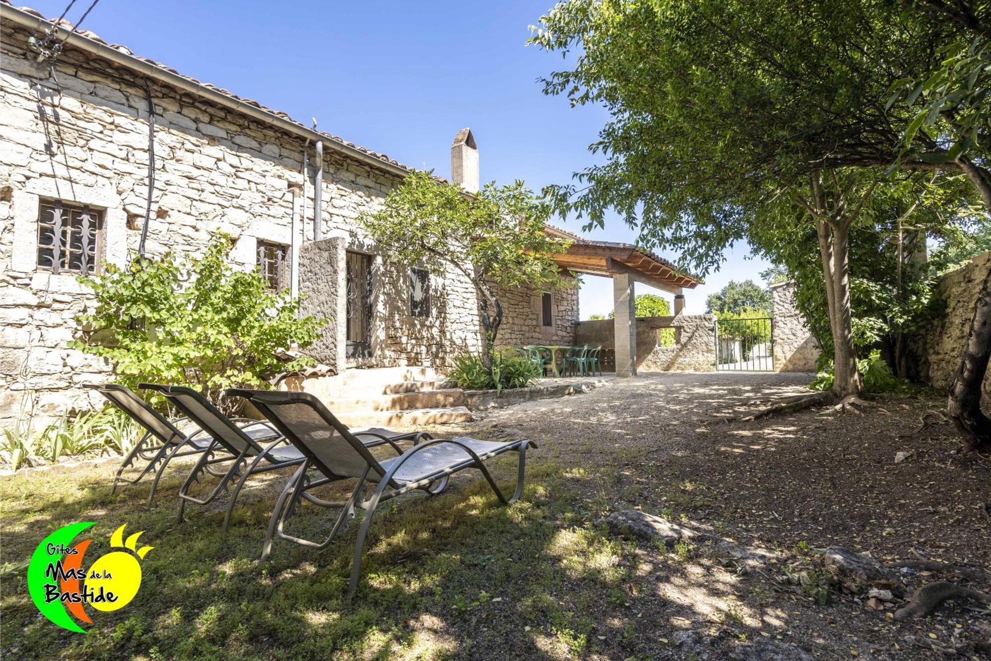 Village de gites Mas de la Bastide Joyeuse Exterior foto